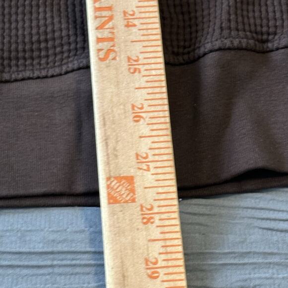 Cotton Citizen Men Small Cooper Half Zip Thermal Espresso brown NWT - Picture 11 of 11